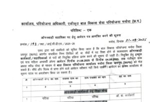 Jashpur Anganwadi Jobs 2025